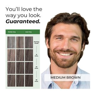 Kit Colorante per <span class=keywords><strong>Capelli</strong></span> OEM R'ENDASE per Uomo - Copertura Completa dei <span class=keywords><strong>Capelli</strong></span> Grigi - Tinta Marrone Medio - Facile da Applicare su <span class=keywords><strong>Capelli</strong></span> o <span class=keywords><strong>Barba</strong></span> per Copertura 100% dei <span class=keywords><strong>Capelli</strong></span> Grigi - Product Image 3
