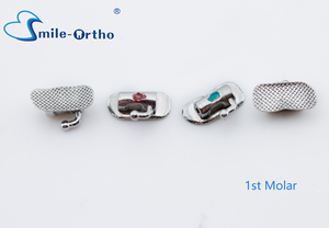 Sıcak satmak diş malzeme ortodontik MIM Bondable tek Buccal tüp 3S 1st/2nd Molar olmayan cabrio <span class=keywords><strong>Roth</strong></span>/MBT/Edgewise tüp - Product Image 2