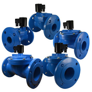 SONGO AC220V DN50 2 Zoll Flansch Gusseisen Wasser Magnetventil - Product Image 6