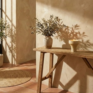 Candelabro de <span class=keywords><strong>Piedra</strong></span> Travertino Beige Hecho a Mano - Product Image 2