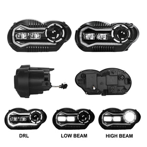 Emark vélo accessoires moto Led projecteur 65W Faro R1200Gs phare avant pour <span class=keywords><strong>Bmw</strong></span> Gs 1200 <span class=keywords><strong>Adventure</strong></span> <span class=keywords><strong>2010</strong></span> - Product Image 5