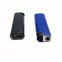 Briquet à gaz en métal personnalisé en gros, logo personnalisé, style classique, portable, rechargeable, écologique