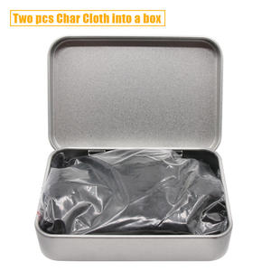 Baiyuheng personnalisé Offre Spéciale noir Camping activités de plein air tissu <span class=keywords><strong>Tinder</strong></span> - Product Image 6