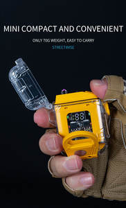 Impermeable sin llama eléctrico doble arco plasma haz Usb recargable personalizado encendedores Logo Metal encendedor de cigarrillos - Product Image 3