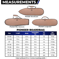 Sac de sport pliable de grande capacité pour le surf en plein air housse de planche de surf durable sac de voyage léger sac de transport portable pour planche de surf