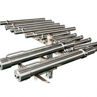 Cylindre hydraulique robuste en acier inoxydable 316 pour équipement photovoltaïque et batteries au lithium, sur mesure, sans poussière