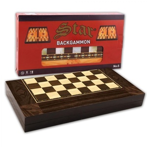 Poliéster nogal Backgammon Conjunto grande - Product Image 2