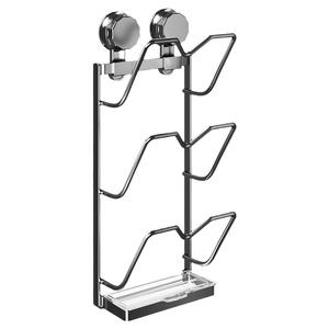 ที่แขวนฝาหม้อติดผนังแบบไม่ต้องเจาะ  พร้อมถ้วยดูดสุญญากาศ  สำหรับจัดเก็บในครัว ป้องกันฝุ่น รุ่น A20 - Product Image 2