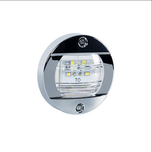 Luce di navigazione a LED 12V In Hooper per yacht, 2 miglia nautiche, in acciaio inossidabile, per poppa/trasversale - Product Image 4