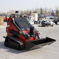 Caricatori idraulici Mini Skid-Steer terne Micro caricatori con accessori fooaderjapengine Componentsr Farms Home Use