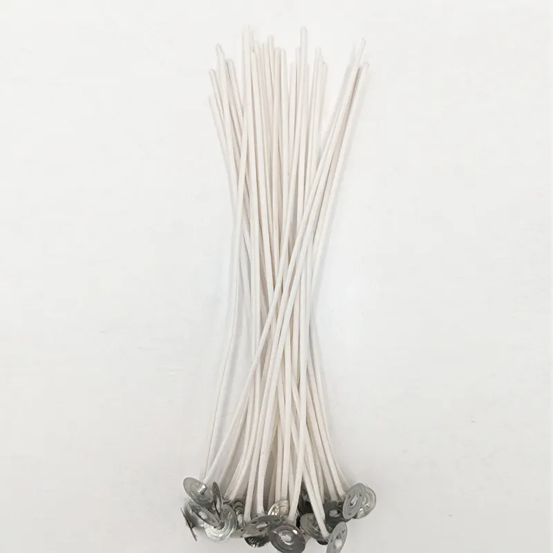 고품질 17 cm 천연 코튼 윅 촛불 만들기 선물 정장 간장 코튼 윅 개인 상표 클래식