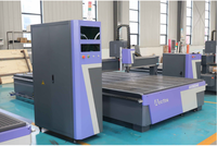 Professionnel 2*4m Mach3 3 axes CNC routeur Machine travail du bois CNC routeur 1325 bois routeur CNC fraiseuse avec servomoteur