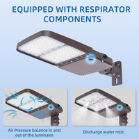 Lampe de rue LED étanche IP66 de 450 W pour parking, avec détecteur de mouvement et télécommande, garantie 5 ans
