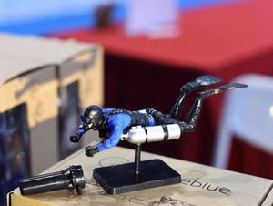 Super Offerta Modello Miniatura di Subacqueo Tecnico Sidemount - Product Image 4