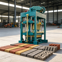 Machine à fabriquer des briques QTJ4-40 la plus vendue, machine multifonctionnelle de moulage de blocs de béton