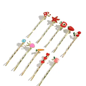 Hot Sales Jewelry Glitter Hair Clips Multiple Anime Style Hair Accessories Cartoon Cute Hairpins For Girls With High Quality