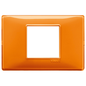 Vimar Central Plate Reflex Orange 17x8x0.9 Cm Wall <b>Switch</b> Cover - Product Image 1