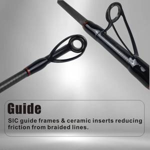 Cần câu cá 2.1m 5 khúc, câu tay, câu jigging, câu lure, câu troll, cần câu du lịch - Product Image 4