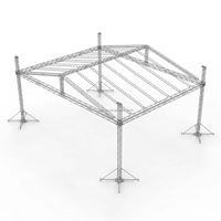 Sistema de armazón triangular de aluminio para montaje de pantallas LED, lámparas de escenario, colgado de equipos de audio, estructura de soporte para conciertos.