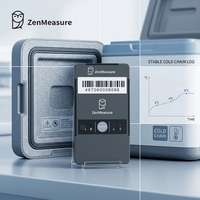 ZenMeasure - Sensor de Temperatura y Humedad con GPS y WiFi Industrial, Termohigrómetro para Transporte de Cadena de Frío Farmacéutica, OEM ODM