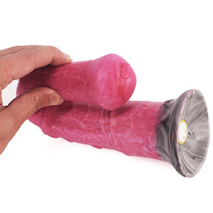 FAAK-consolador con forma de caballo para masturbación erótica, juguete sexual de 11,6 pulgadas de largo, vibrador realista para punto g - Product Image 5