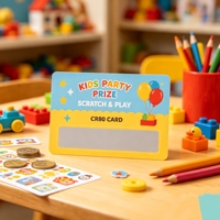 Tarjetas de Regalo y Tarjetas de Visita Personalizadas con Función de Pago, Códigos Ocultos, Impresión a Todo Color