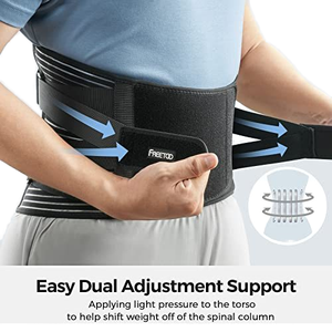 Cintura Lombare Elastica Regolabile in Poliestere e Nylon per Allineamento della Colonna Vertebrale, Terapia Ortopedica, Supporto Lombare Confortevole per la Primavera - Product Image 5