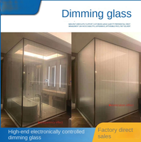 Everbright PDLC Film de fenêtre en verre intelligent électrique commutable «verre magique» pour la décoration intérieure pour chambre à coucher cuisine salle de sport creux