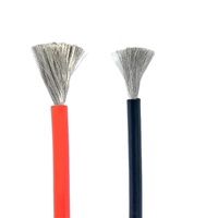 Câble toronné en caoutchouc de silicone AWG 16/18/20/22/24/26/28 600V 200C fil haute température pour les applications de construction