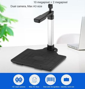 Độ nét cao A3 cuốn sách máy quét 10MP + 2MP tự động tài liệu OCR thời gian thực video giao diện USB - Product Image 4