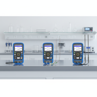 Prueba de temperatura ambiental directa de fábrica Calibrador de temperatura de alta precisión para medición de temperatura de construcción