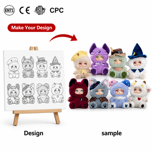 Nouveauté One Night Werewolf Series Peluche Sac Pendentif Décoration Mignonne Boîte Mystère Kawaii Poupée Douce avec Boîte - Product Image 4