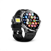 Montre connectée Android H81, étanche IP67, bracelet en gel de silice, écran AMOLED HD, boîtier en acier inoxydable, unisexe