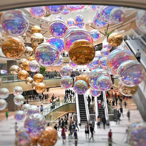 Tùy chỉnh không khí liên tục Inflatable Bowtie bản sao bóng bay cho quảng cáo Trần treo mô hình cho chương trình khuyến mãi - Product Image 3