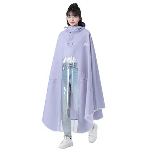 Rain gear for bike impermeables para lluvia poncho breathable raincoat polyester raincoat customs