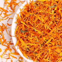 Usine en gros en vrac pétales de calendula fleurs de souci séchées pour boire du thé aux herbes