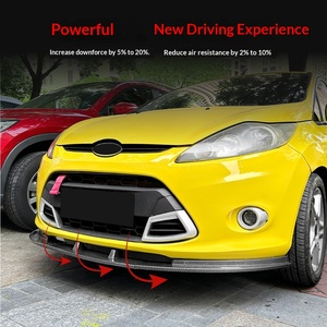 Para <span class=keywords><strong>Ford</strong></span> <span class=keywords><strong>Fiesta</strong></span> <span class=keywords><strong>MK7</strong></span> 2008-2012, Versión Estándar, Alerón Delantero, <span class=keywords><strong>Kit</strong></span> de Carrocería, Piezas de Modificación Transfronterizas, Hecho en China, Universal - Product Image 2