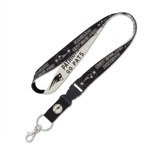 Low Price Promotion Custom New England Patriots High Quality New Design Lanyard Can hang Keys Multi-functional Lanyard Wholesale