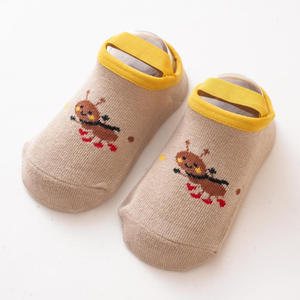 Niño niño niña antideslizante interior caminar calcetín zapatos dibujos animados 0-1 años <span class=keywords><strong>zapatilla</strong></span> zapatillas casa bebé Calcetines - Product Image 3