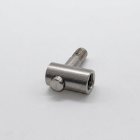 Reliable Threaded Hidden Fastener for Aluminum Profiles T-Slot Internal Joint with Precise Metric Threaded Stud