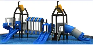 Торговец изготовления на заказ; Новейший дизайн; Водный парк площадка для игр детское напольное оборудование спортивной площадки