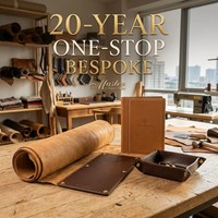 Solution sur mesure en cuir PU pour spécialistes avec 20 ans d'expérience, collection de tapis de manucure en microfibre, plateaux de rangement et protège-menus personnalisés