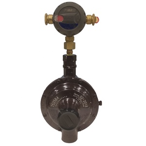 Régulateurs de <span class=keywords><strong>gaz</strong></span> domestiques à double étage REGO 7525B4 à changement automatique de source, vanne de retournement pour bouteille de GPL - Product Image 1