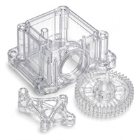 Service de prototypes transparents personnalisés SLA, SLS, MJF, FDM, pièces fonctionnelles en plastique