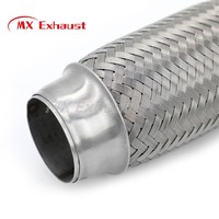 Auto-Auspuff-Reparaturset Flexibles Stahlrohr Flexi-Gelenk Fliesenverbinder Wellrohr-Schalldämpfer