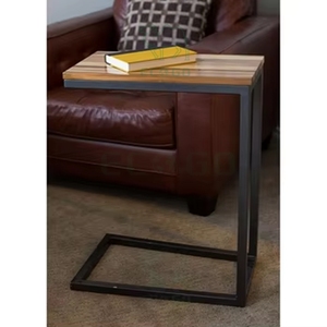 Tables de canapé multi-usages en bambou naturel de haute qualité glisser <span class=keywords><strong>sous</strong></span> la chaise <span class=keywords><strong>plateau</strong></span> de télévision haute capacité en bois <span class=keywords><strong>sous</strong></span> le <span class=keywords><strong>plateau</strong></span> de table de canapé - Product Image 3