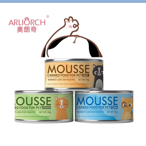 Fare <span class=keywords><strong>Pet</strong></span> gıda bağımlılık ücretsiz toptan OEM ODM konserve gıda yavru kedi özelleştirme olabilir - Product Image 1