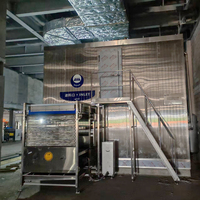 Op maat gemaakte vloeibaarbed IQF-vriezer capaciteit van 300 kg tot 5000 kg per uur, OEM beschikbaar