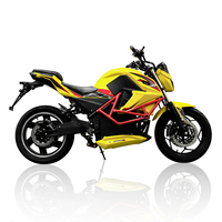 Motos électriques Hezzo M8 moteur haut 5000W 8000w moto de course 72V 50AH-120AH Moto QS moto sans balais pour adulte
