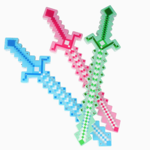 Bâton à bulles géant LED pour enfants, épée à bulles liquide Pixel pour jeux en plein air et cadeaux de bienvenue - Product Image 2